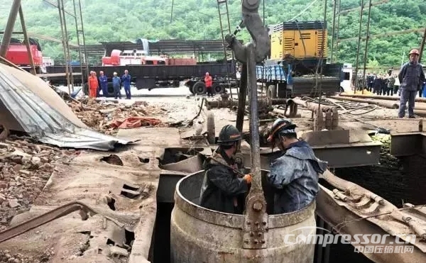 辽宁本溪铁矿发生爆炸,阿特拉斯·科普柯空压机全力参与井下救援